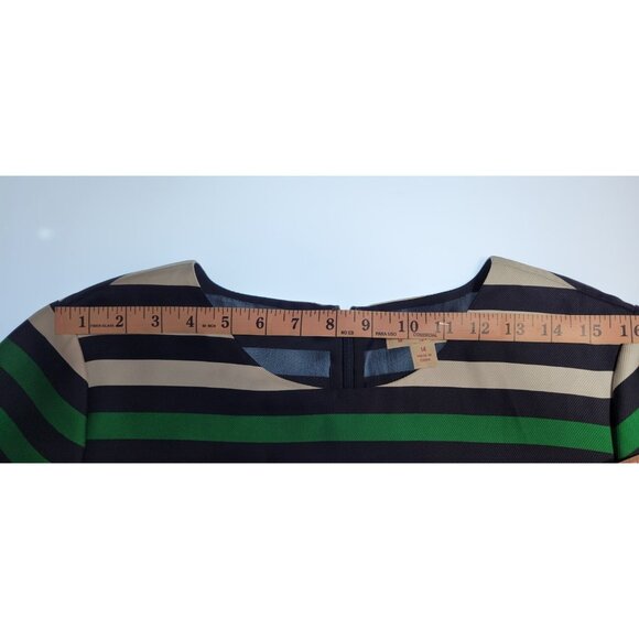 Brooks Brothers Red Fleece Womens A Line Dress Size 14 Multicolor 100% Silk - Picture 5 of 14